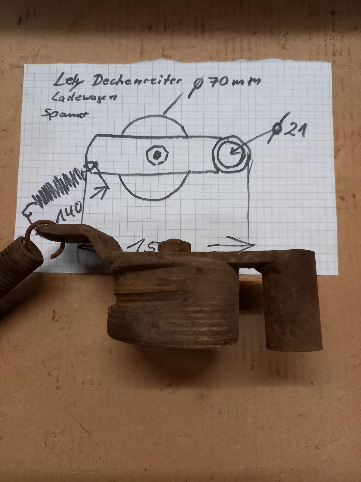 Kettenspanner Ladewagen Dechenreiter Lely 2