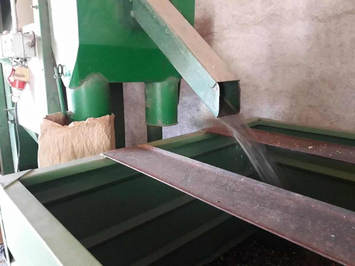 Kürbiskernreinigung, Getreidereinigung 2