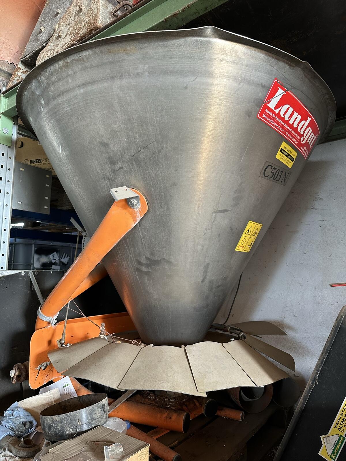 2 Stk. Salzstreuer Landgut 500 kg 2