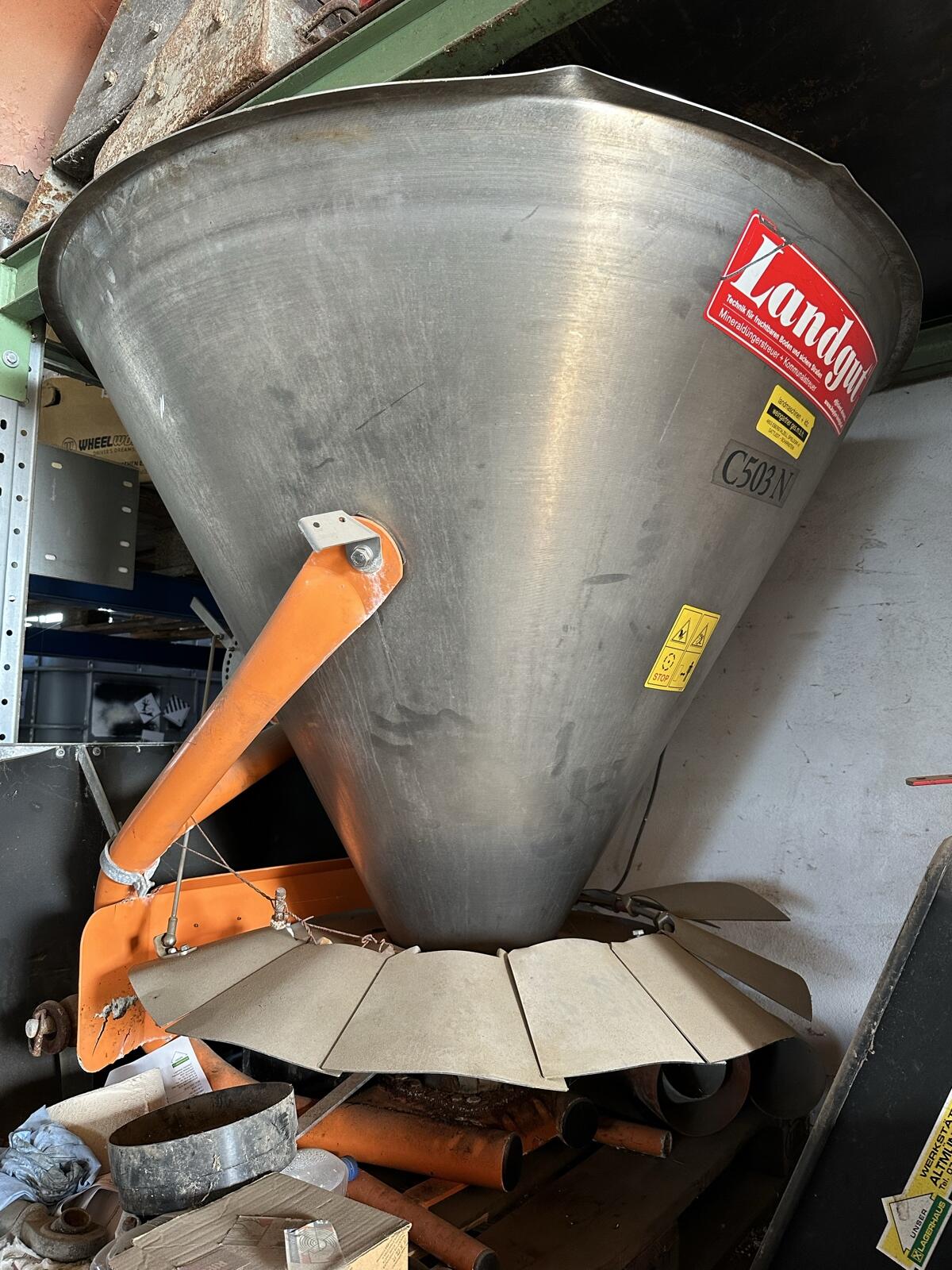 2 Stk. Salzstreuer Landgut 500 kg 1