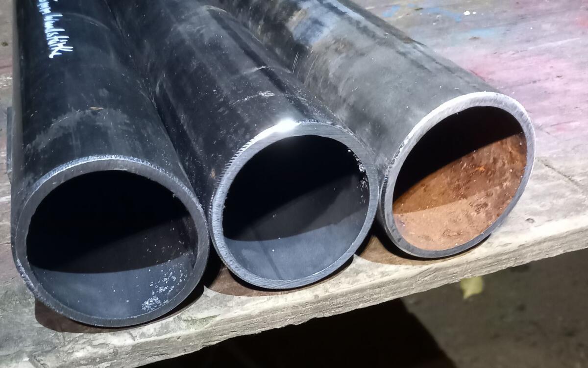 3 Rundrohre Dm. 70 mm 3