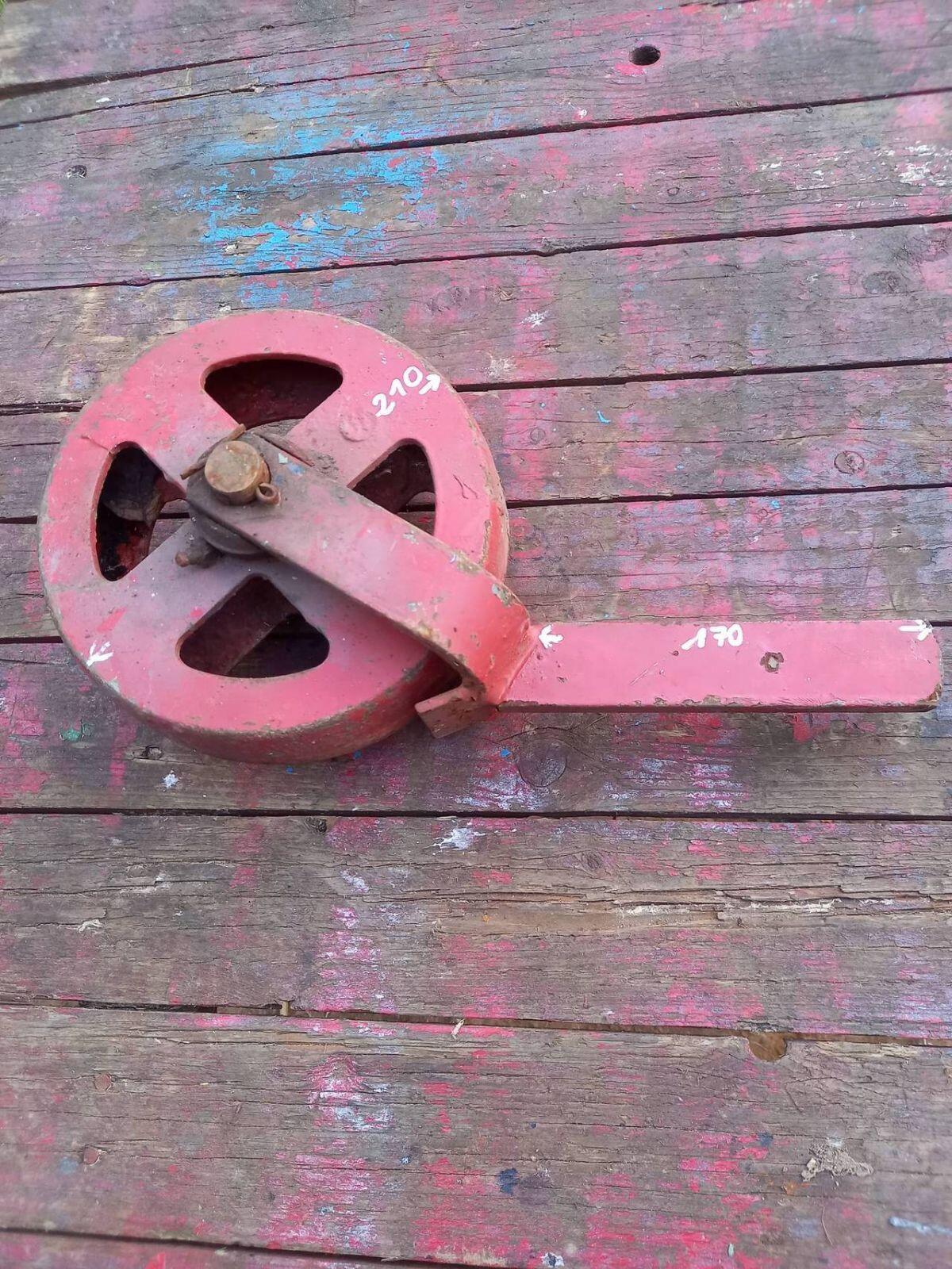 Stützrad Hassia Kartoffel Striegel 3