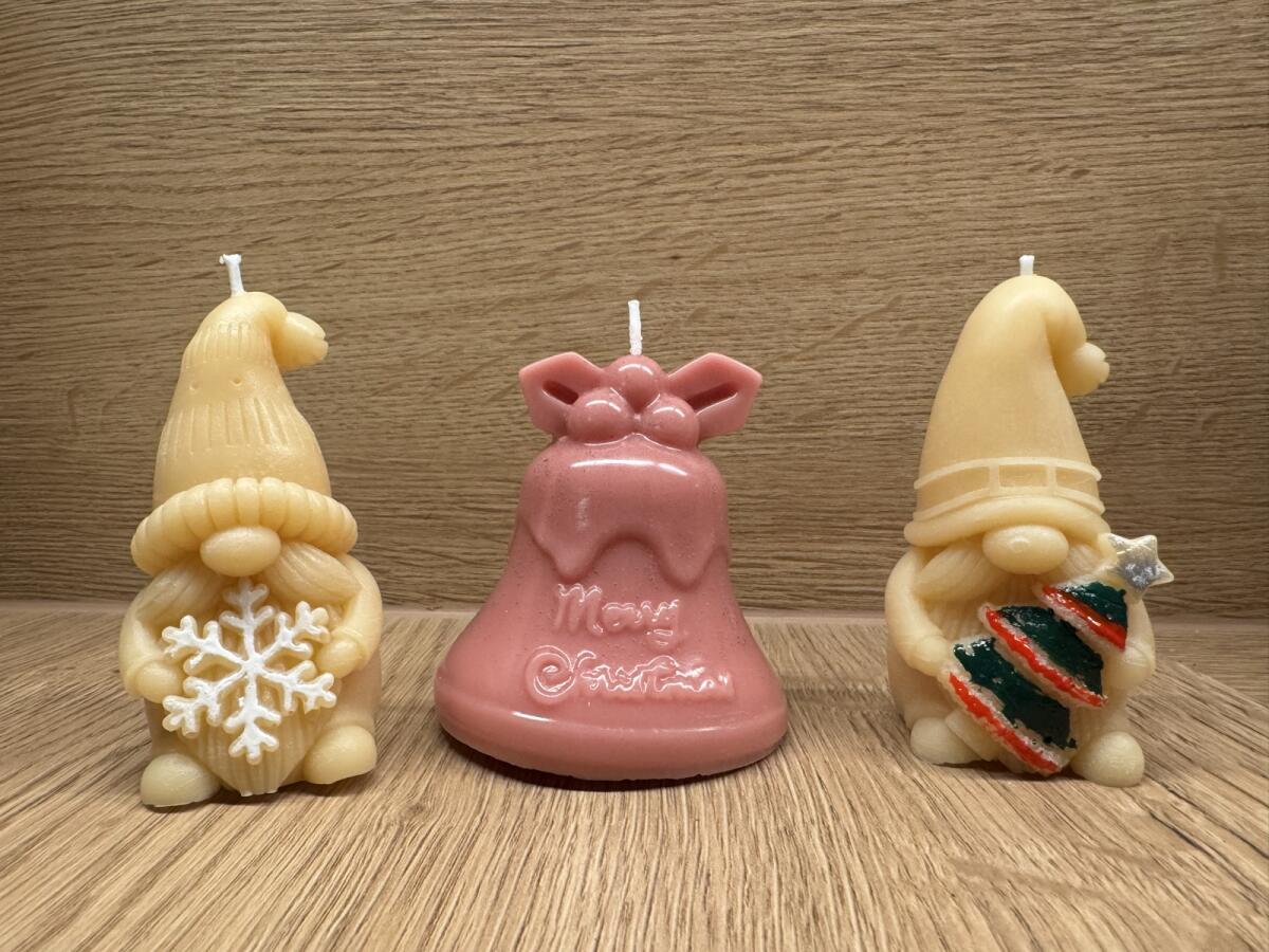 Kerzen handmade für Weihnachten 2