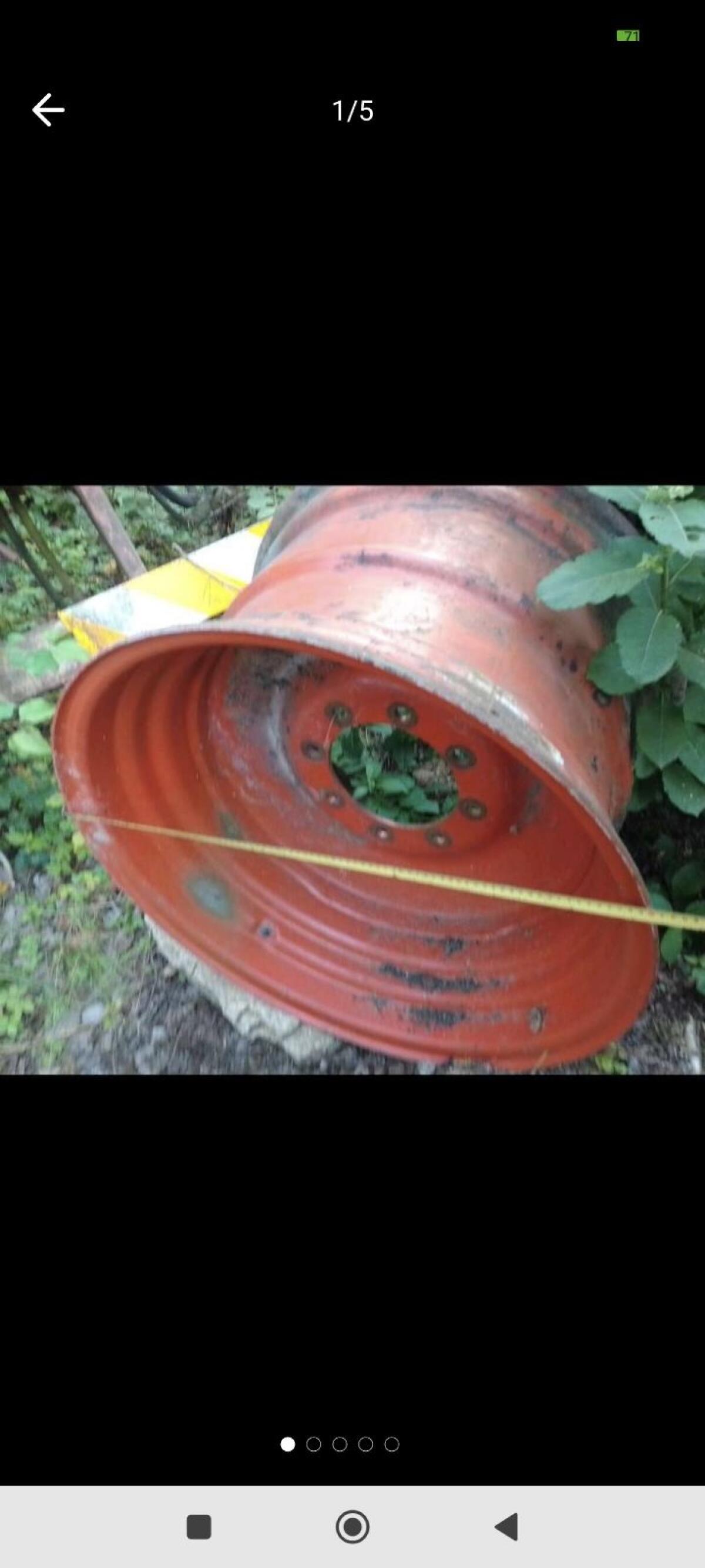 Mähdrescher Felge 1