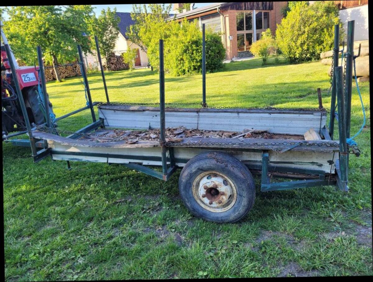 Holzanhänger für Scheiter 3