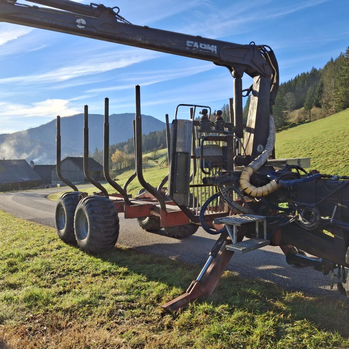 Farmi Forstanhänger, Rückewagen 9 t 3