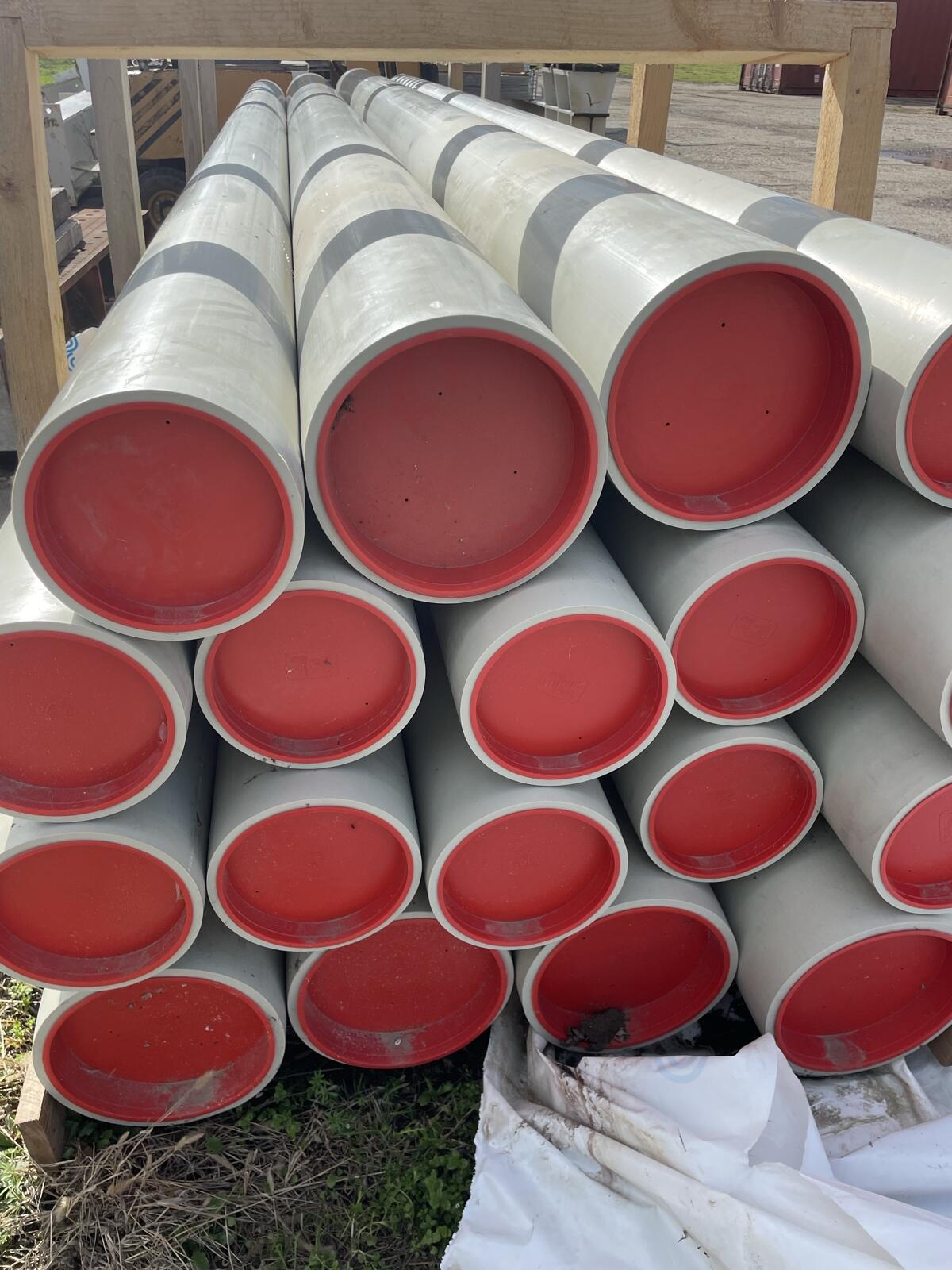 Neue Agru PPH-Druckrohre zu verkaufen 2