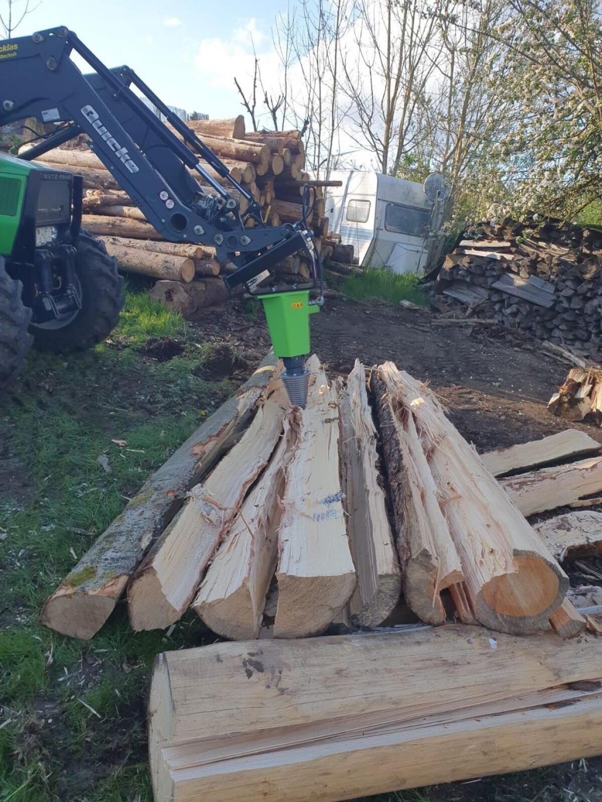 Kegelspalter Holzspalter Erdbohrer Bagger Linie PRO 2