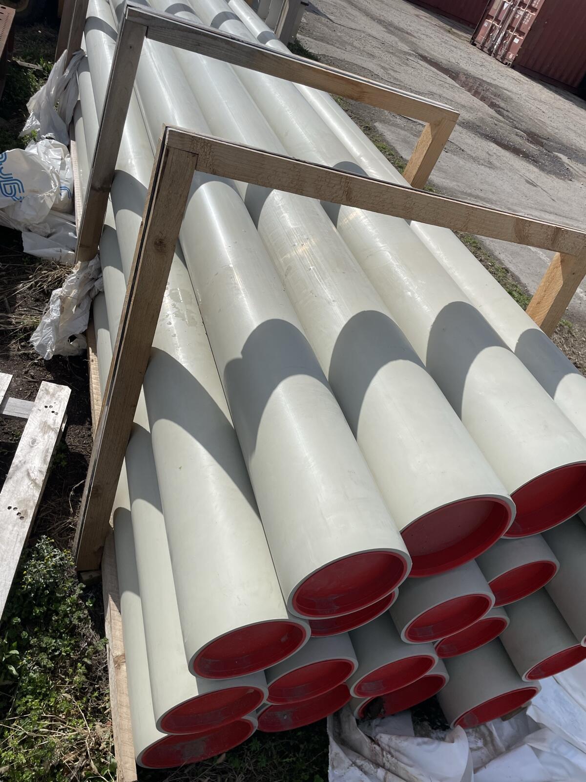 Neue Agru PPH-Druckrohre zu verkaufen 1