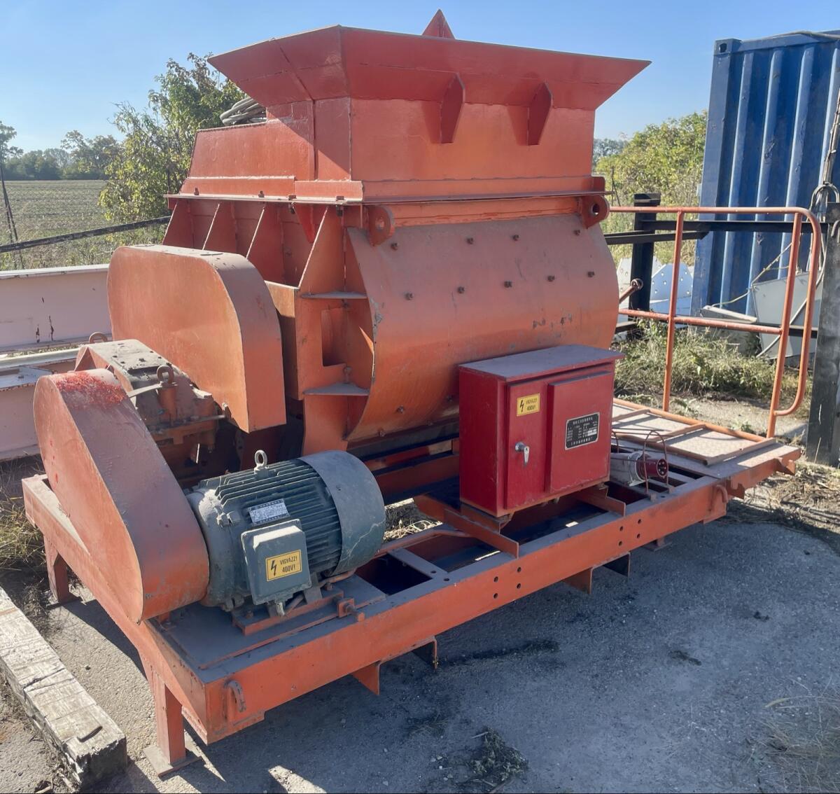 JS500C Zwangsmischer mit zwei horizontalen Mischwellen 1