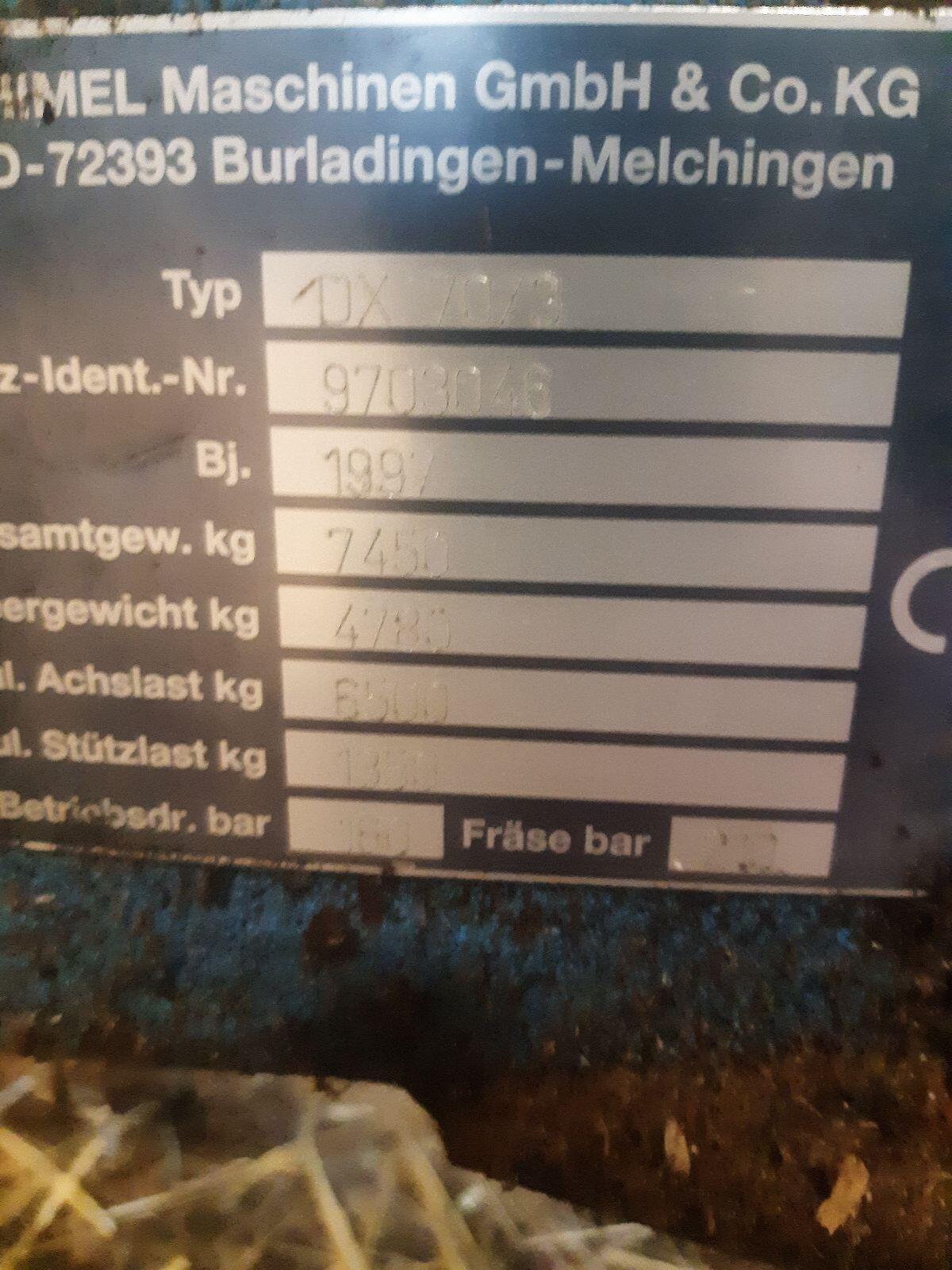 Futtermischwagen Himel-Mischwagen DX 70/3 3