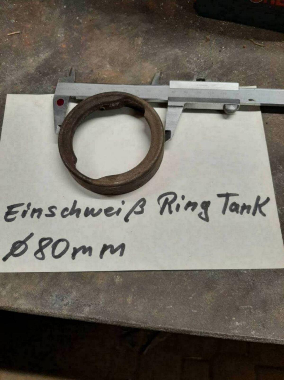 Stahlstutzen für Tankreparatur 1