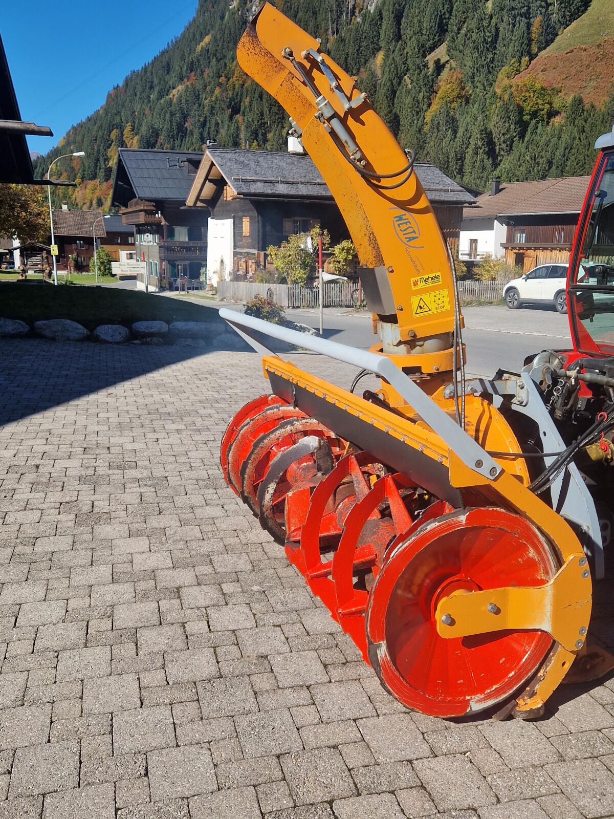 Anbauschneefräse WESTA Typ 6570/2000, Bj. 2010 3