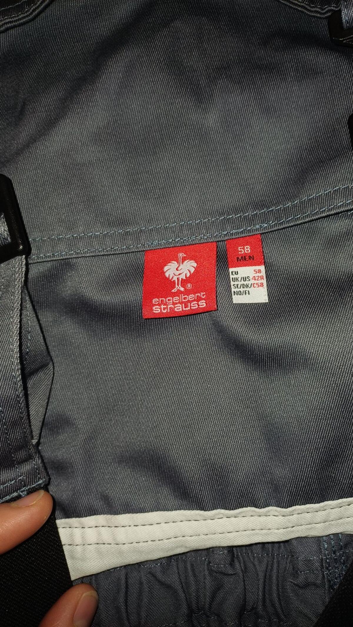 Latzhose Herren von Engelbert Strauss Gr. 58 Arbeitshose 2