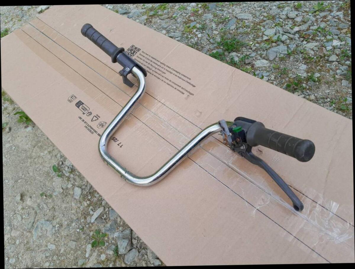 Puch Maxi Lenker mit Hebel und Griffen 2