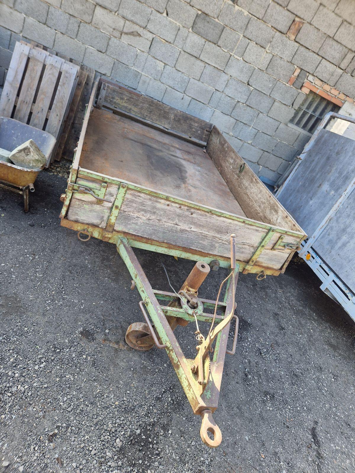 1,5 t / Bj. 1953 Traktoranhänger Fa. RADLER - kein Kipper 3