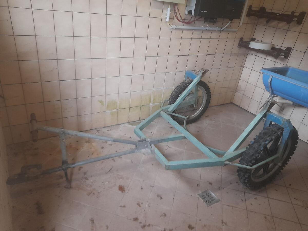 Transportwagen für Milchtank 300 l-400 l 2