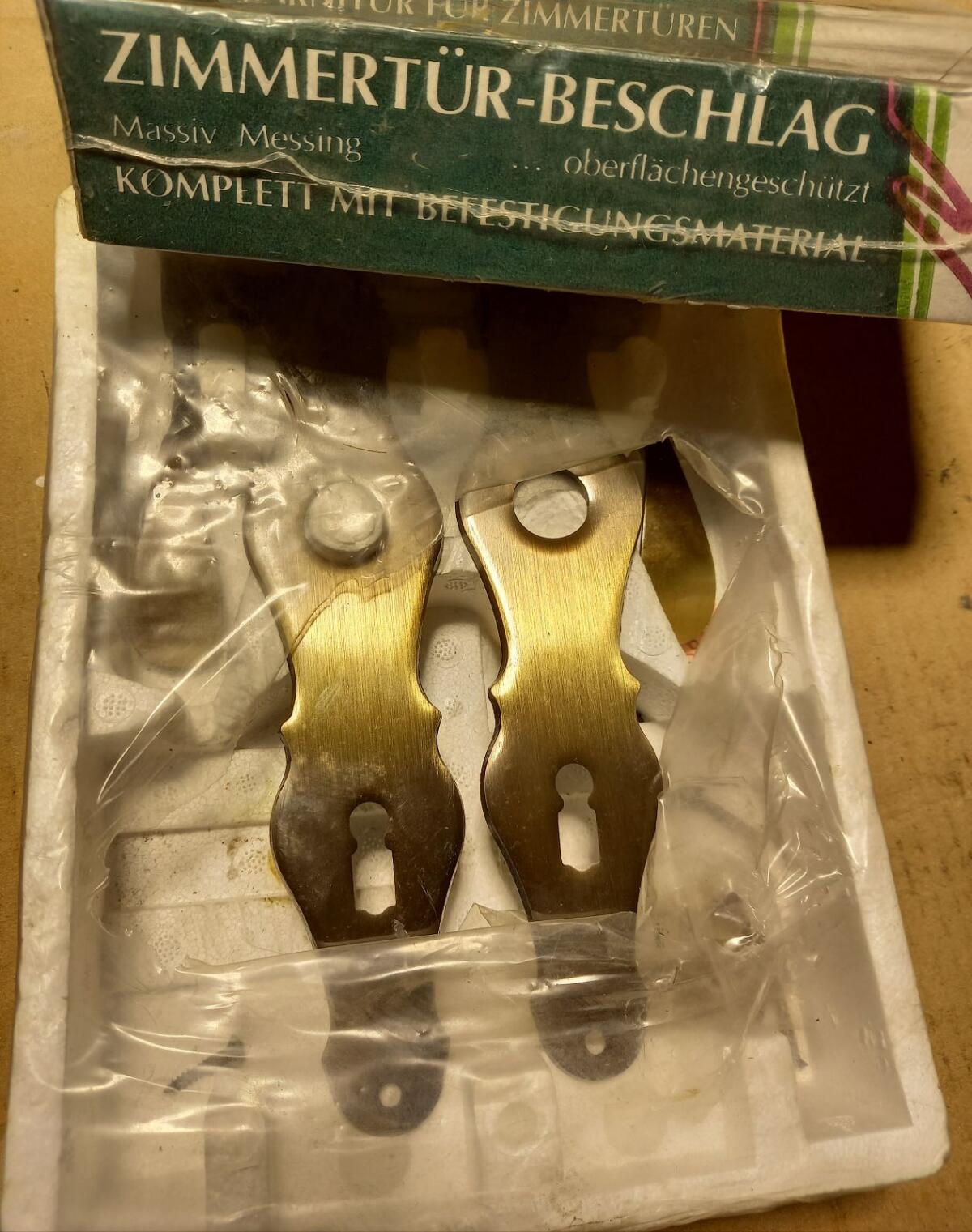 Messing Türbeschlag 2