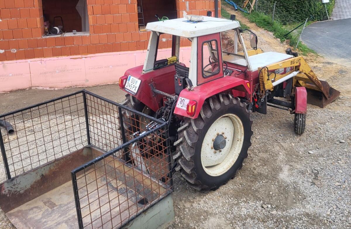 Steyr 650 mit vollhydraulischem Big Lift Frontlader 2