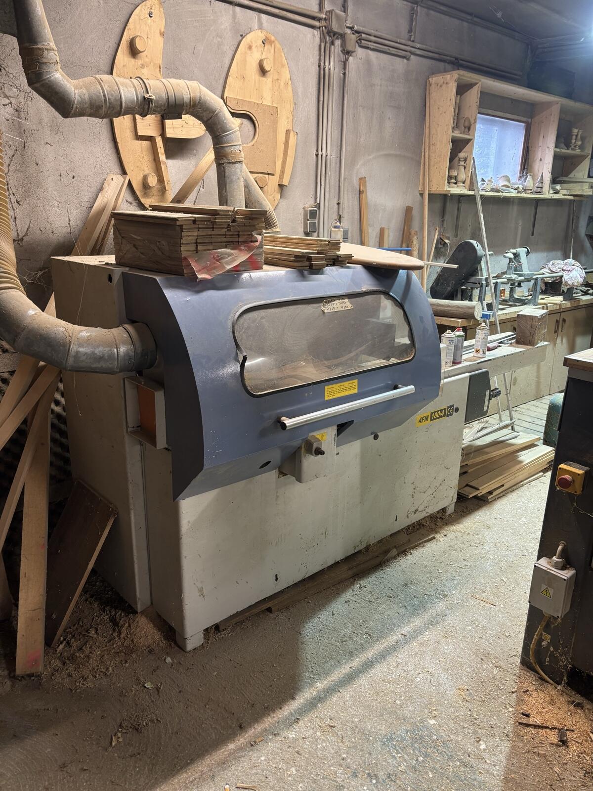 Vierseitenhobelmaschine FM180/4 Holzprofi 2