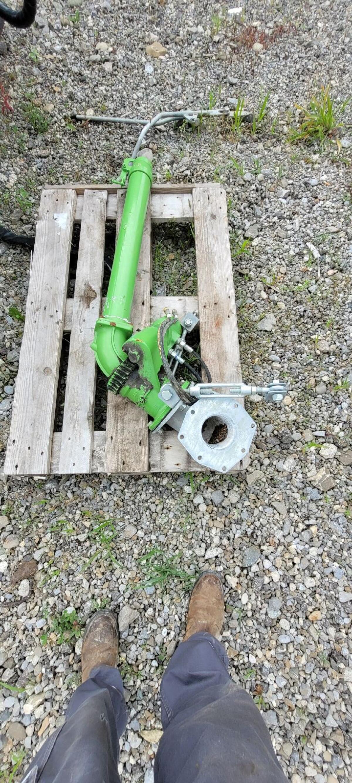 Weitwurfdüse zu Güllefass 1