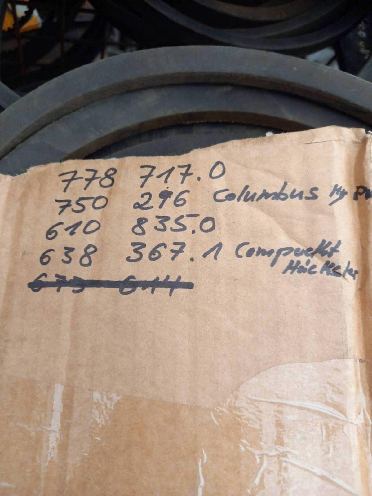 Claas Keilriemen Mähdrescher 2