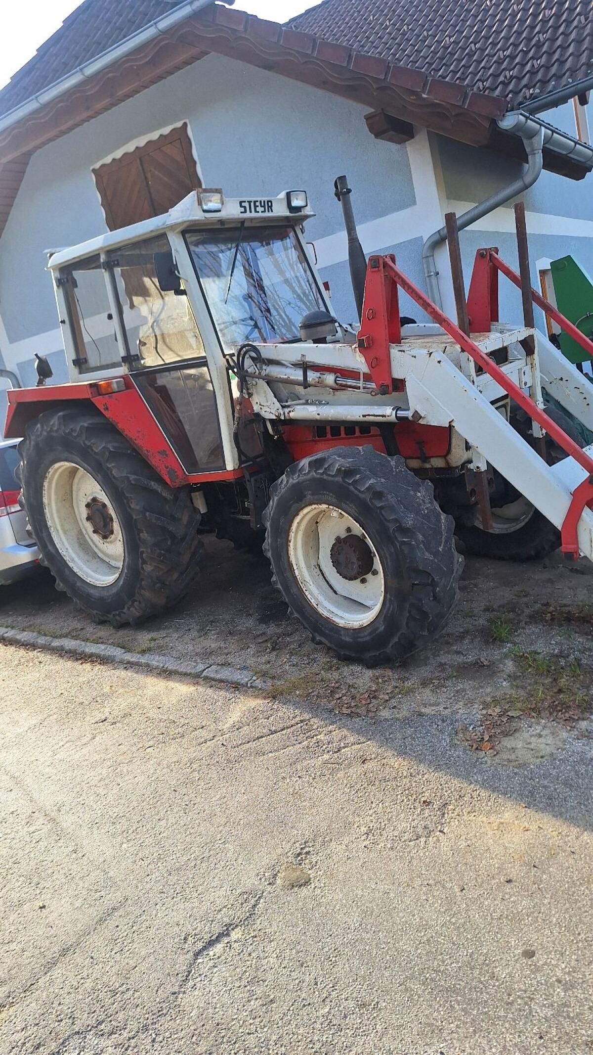 Frontlader mit Konsole 8070-8090 2