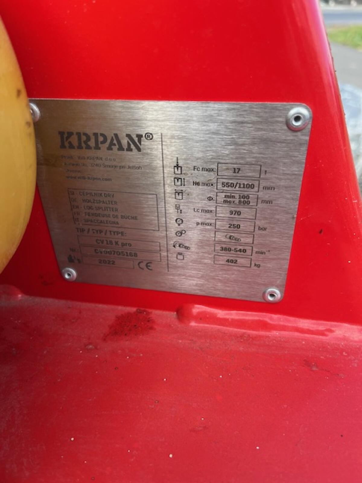 Krapan CV 18 K Pro 3