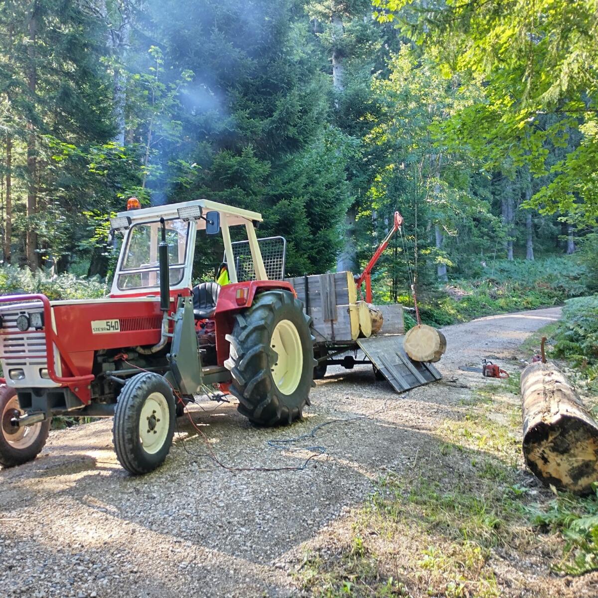 Verkaufe Steyr Traktor 540 3