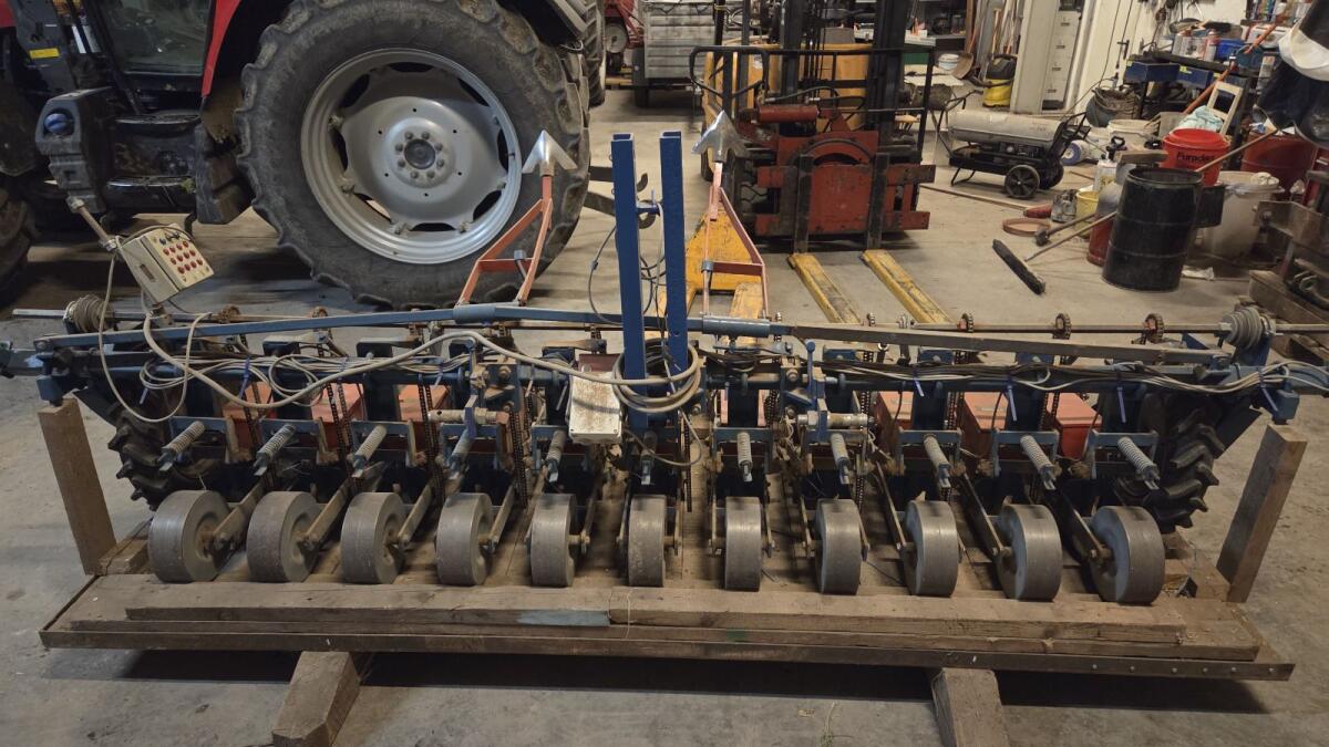 Stanhay Einzelkornsämaschine für Soja- und Rübenanbau 1