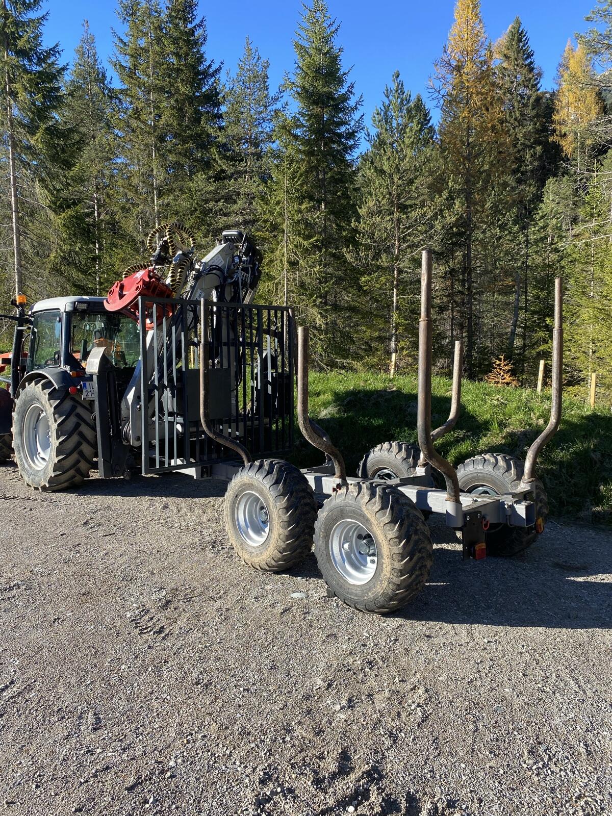 Rückewagen / Forstanhänger Kronos 1