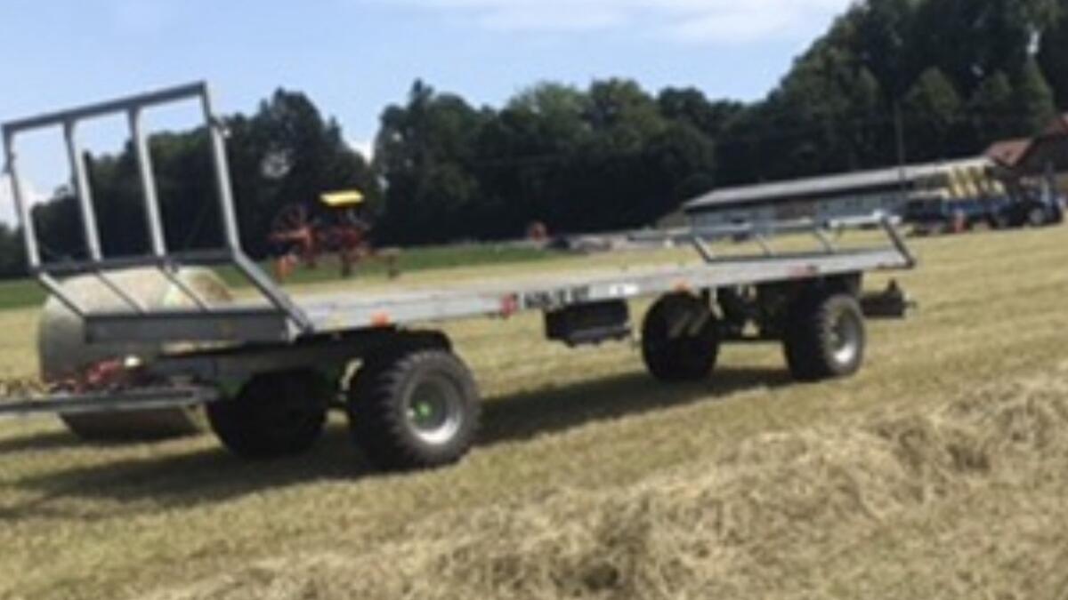 CynkoMet Ballenanhänger – 14 t, verzinkt 1