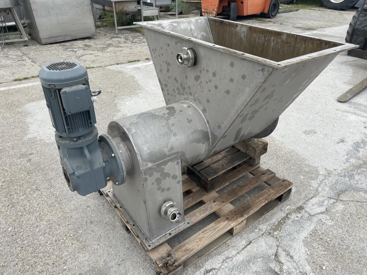 Säurebeständiger Schneckenförderer aus Edelstahl – Industrie 3