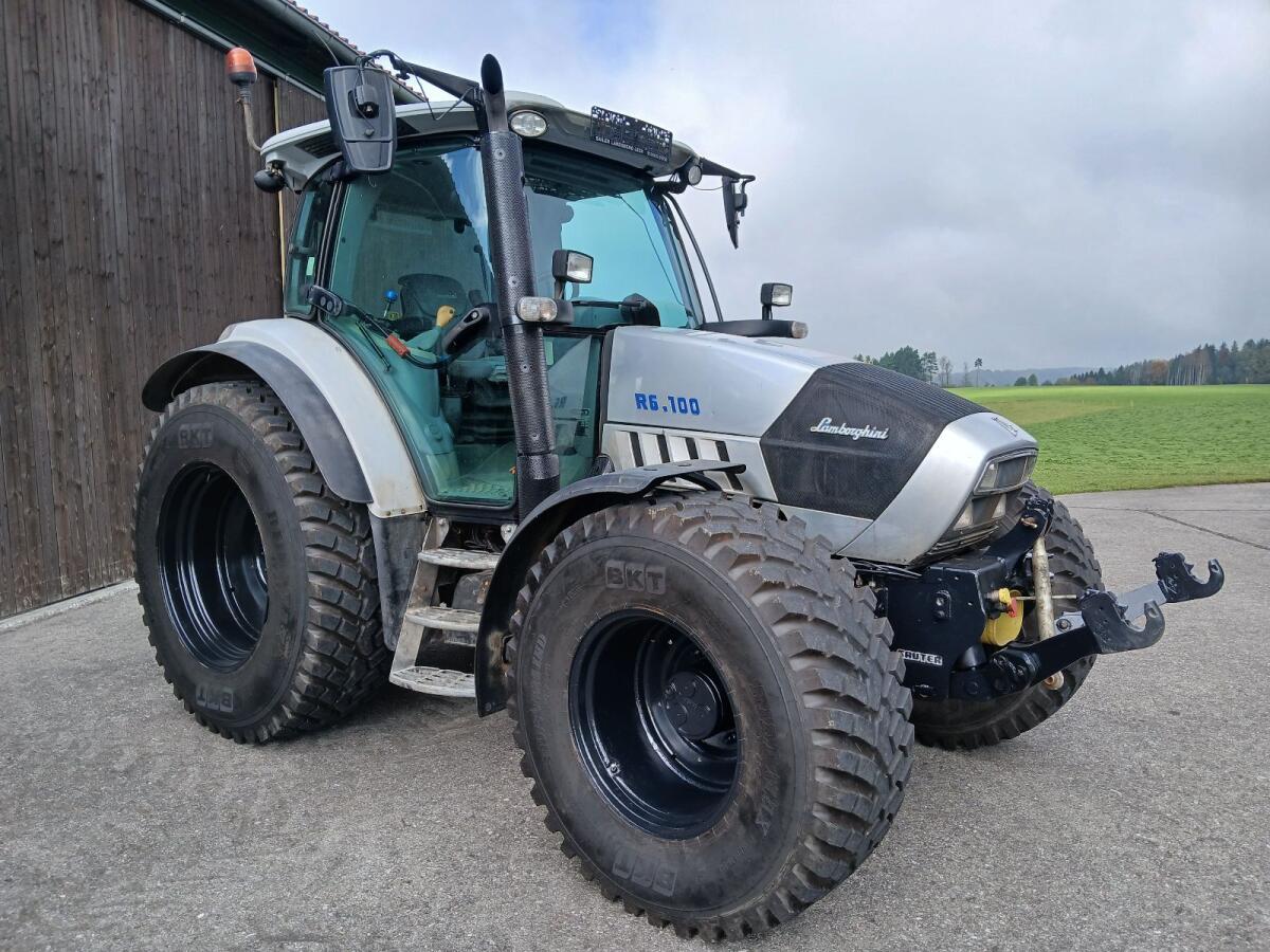 Lamborghini R6 100 Fronthydraulik Frontzapfwelle Klima DL 1