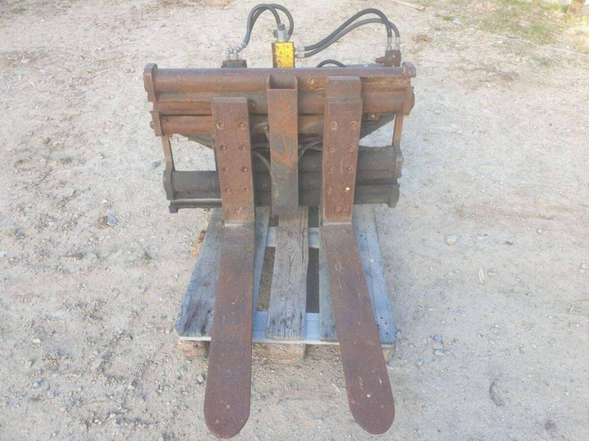 Kistendrehgerät Palettengabel 2