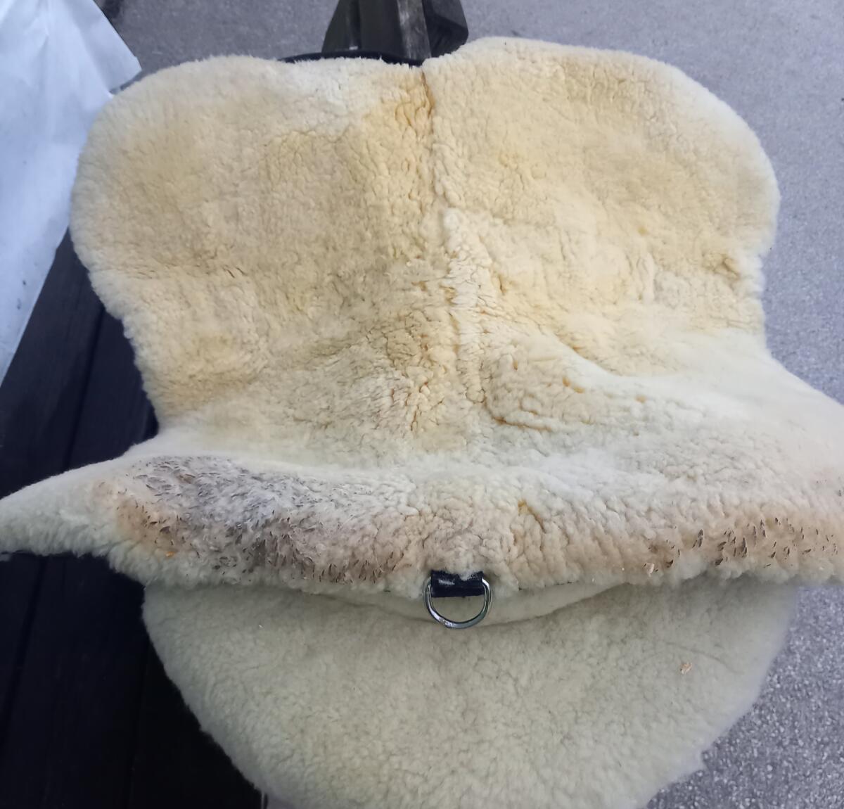 CHRIST Lammfellsattel Iberica natur 2