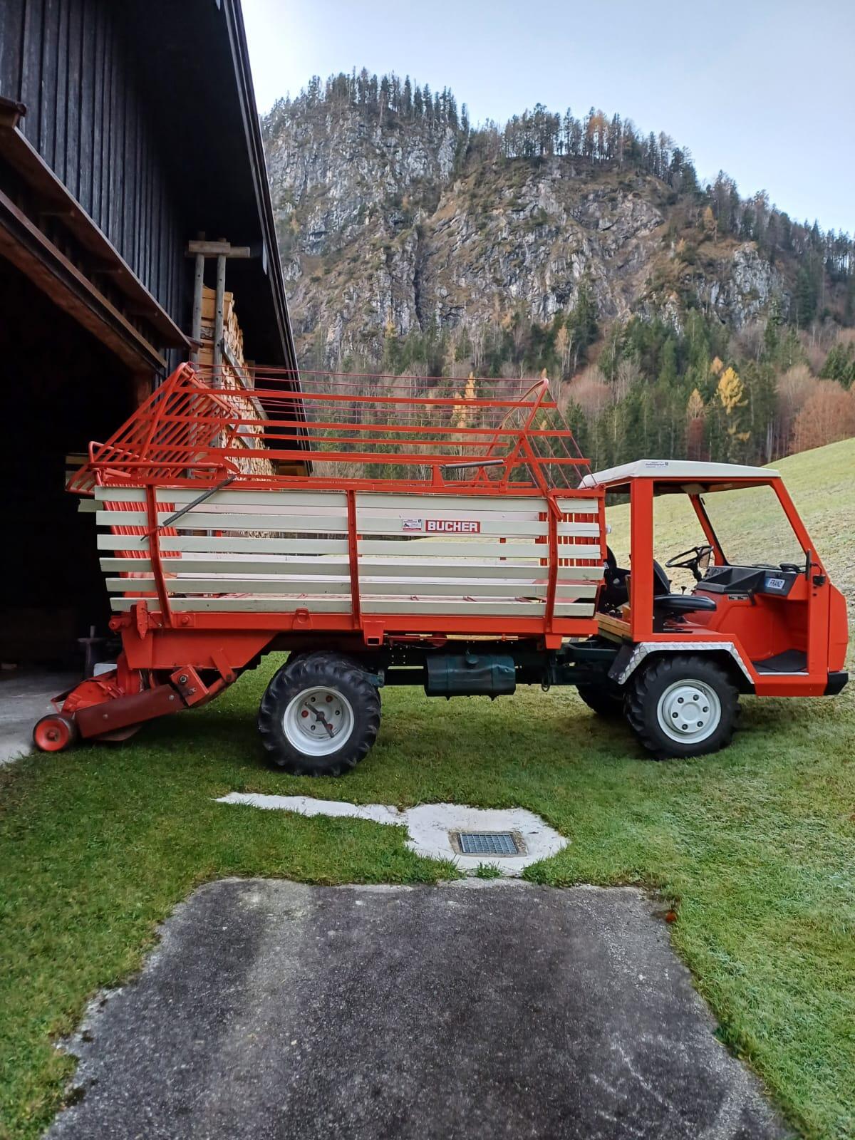 Reform Muli 400 Schlepper mit Ladewagen 2