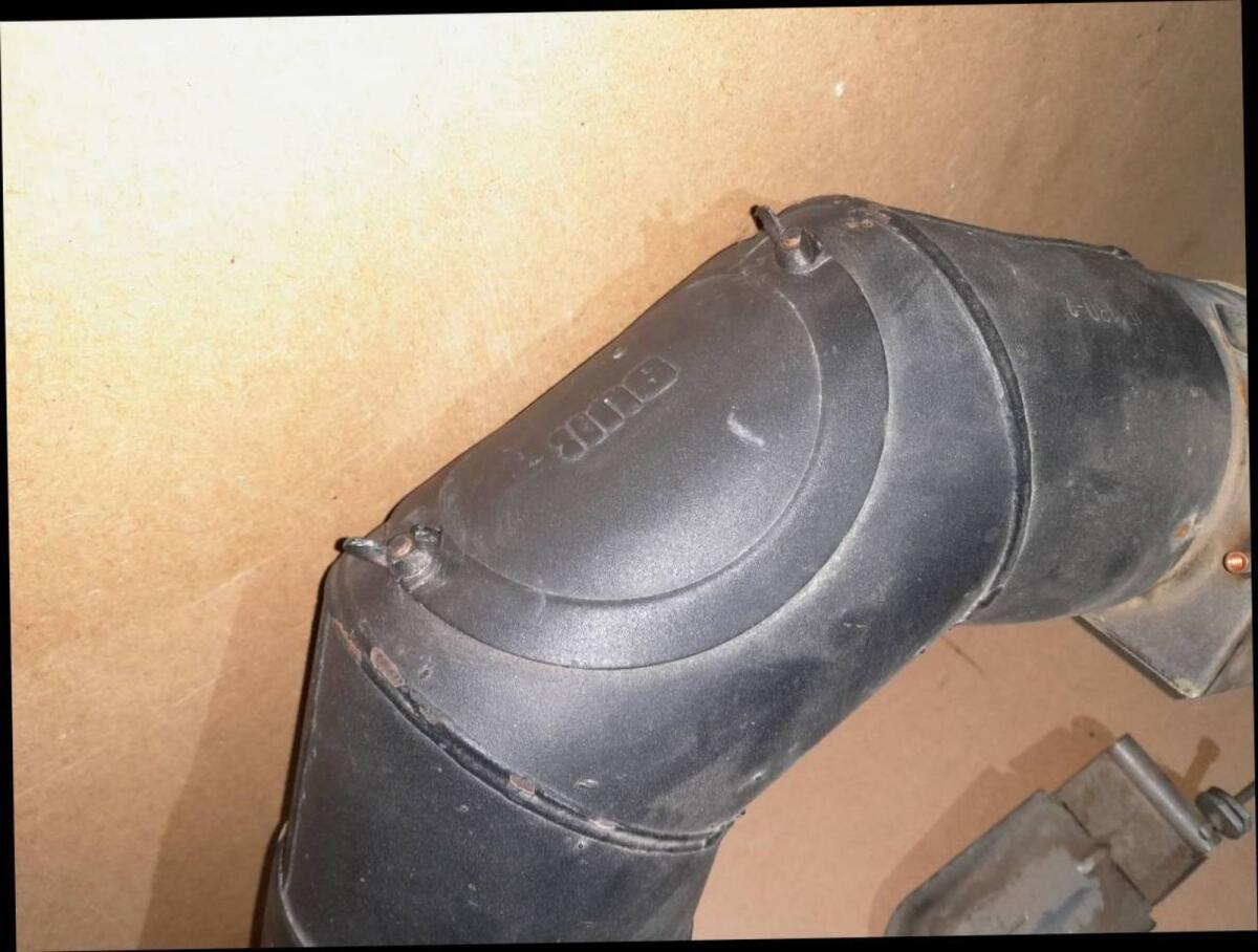 SUR Ofenrohr, 130 mm, Putzdeckel dabei 3