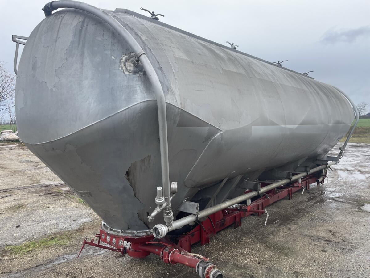 SPITZER Silo 28 m³ Aluminium-Aufbau zu verkaufen 2
