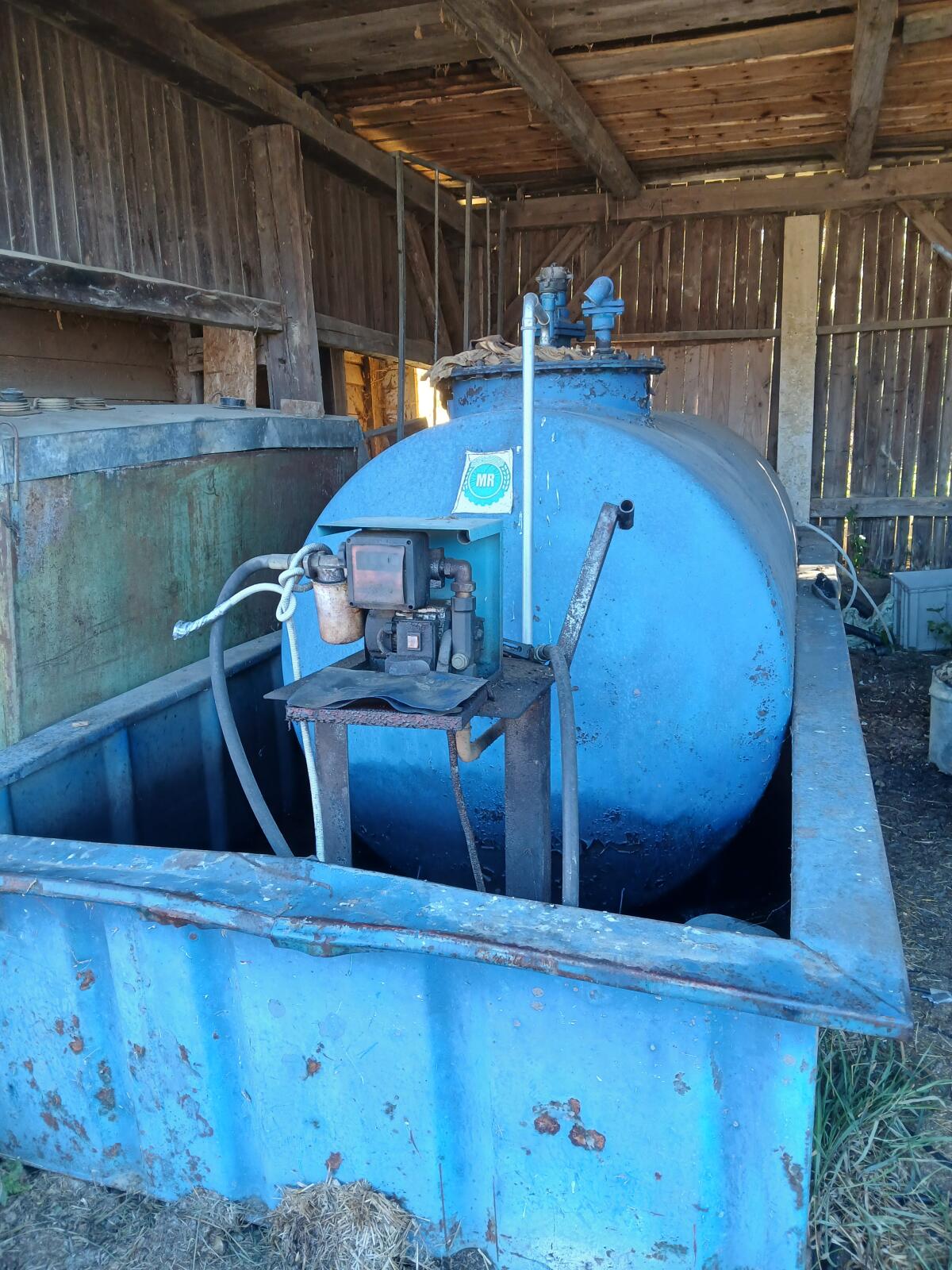 Verkaufe Dieseltank 2