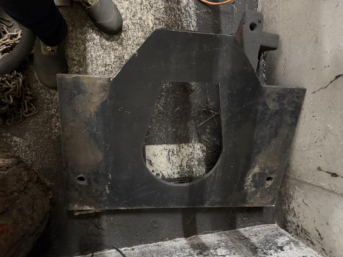 Schneepflugplatte für Fendt 2