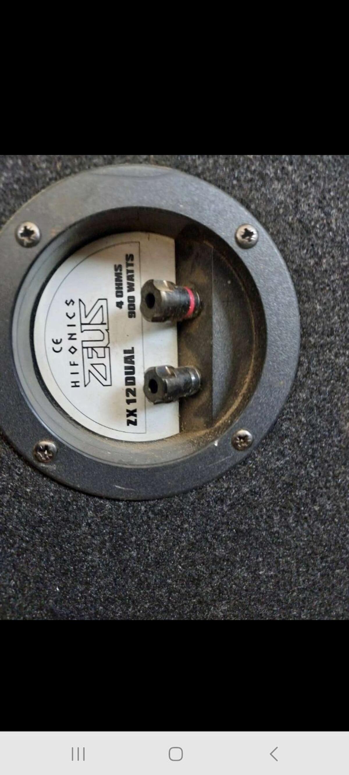 Basskiste, Endstufe, Kabelnetz Hifonics Zeus ZX 1214 2