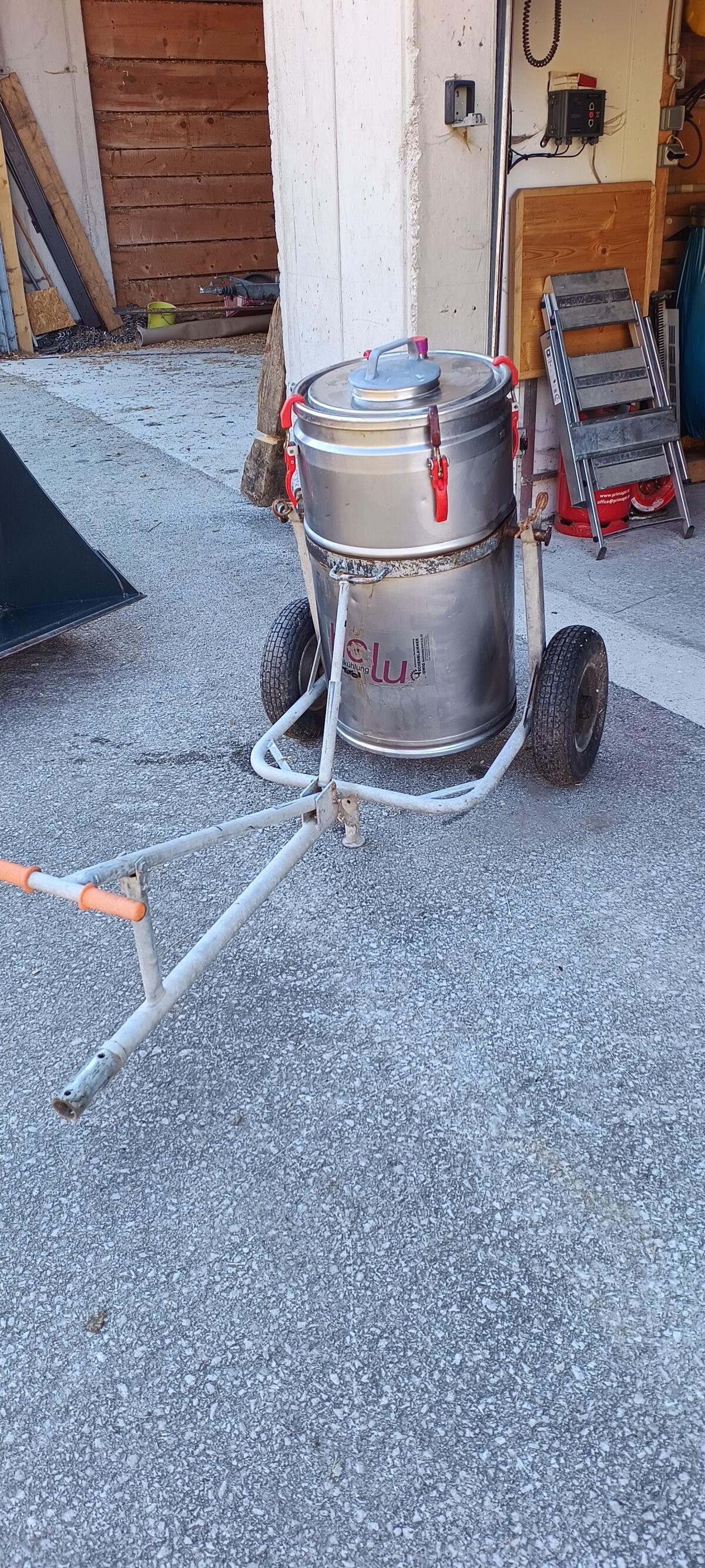 Milchtank 100 l mit Kühlung 1