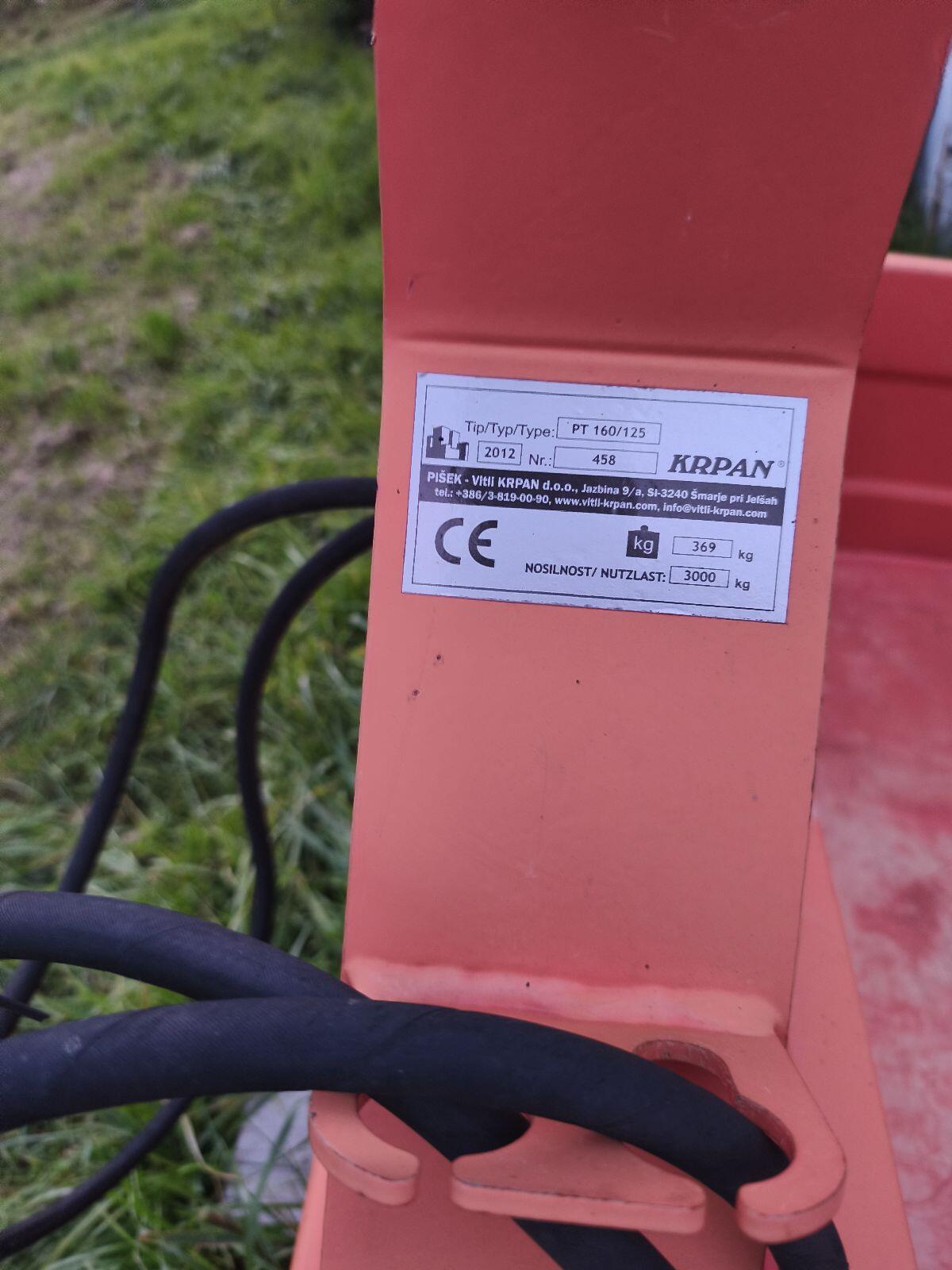 Kippmulde Krpan PT 160/125 2