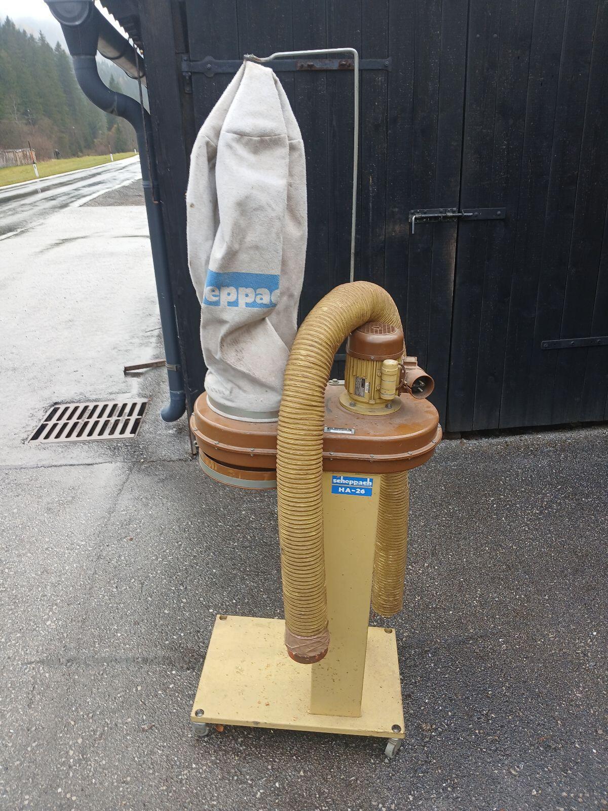 Absaugung, Absauganlage Scheppach 220 V 1