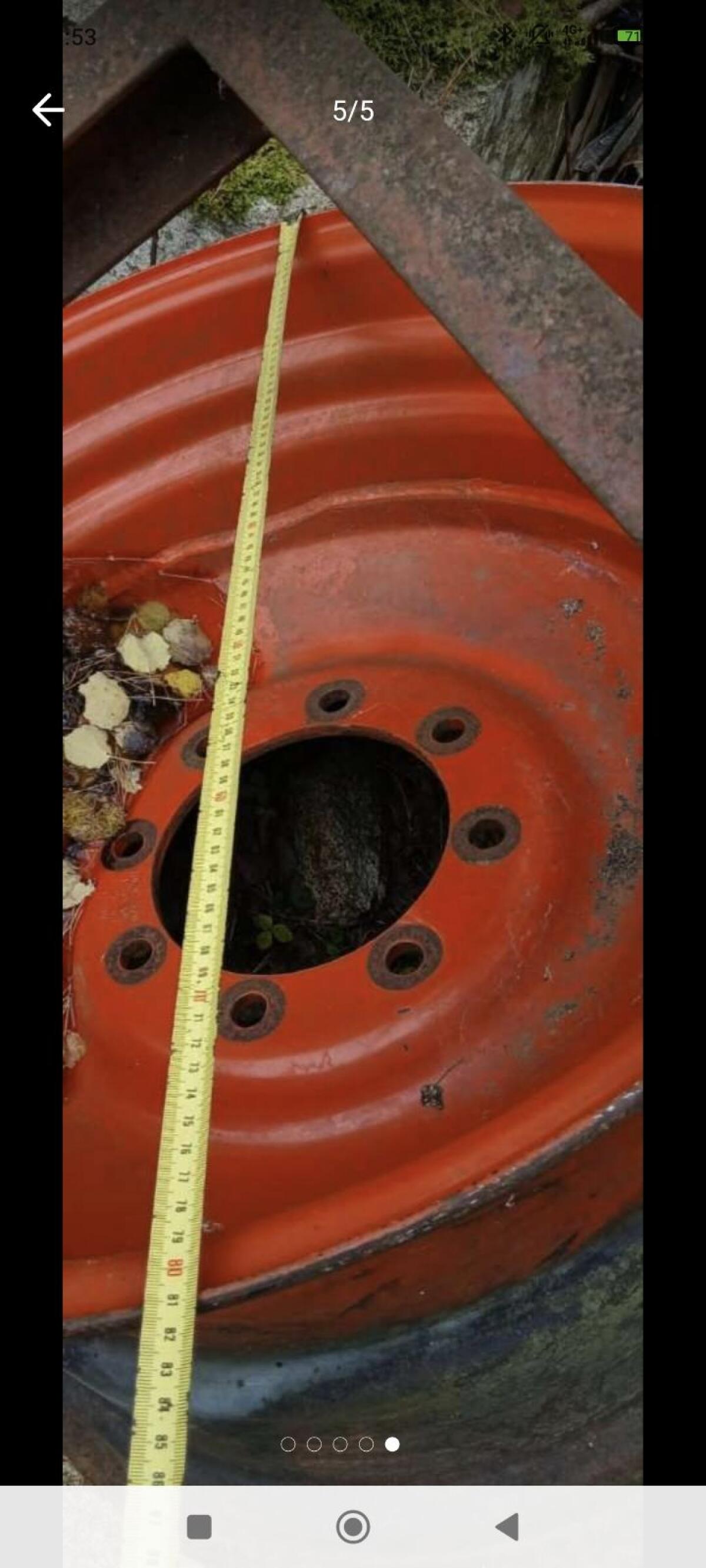 Mähdrescher Felge 2