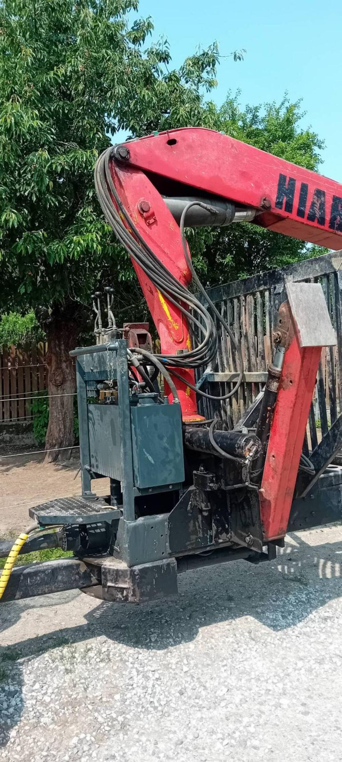 Kranwagen, Rückewagen, Hiab Kran 2