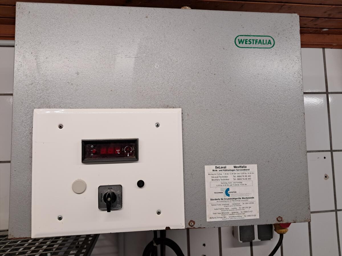 Milchtank 800 l Westfalia DWX 2