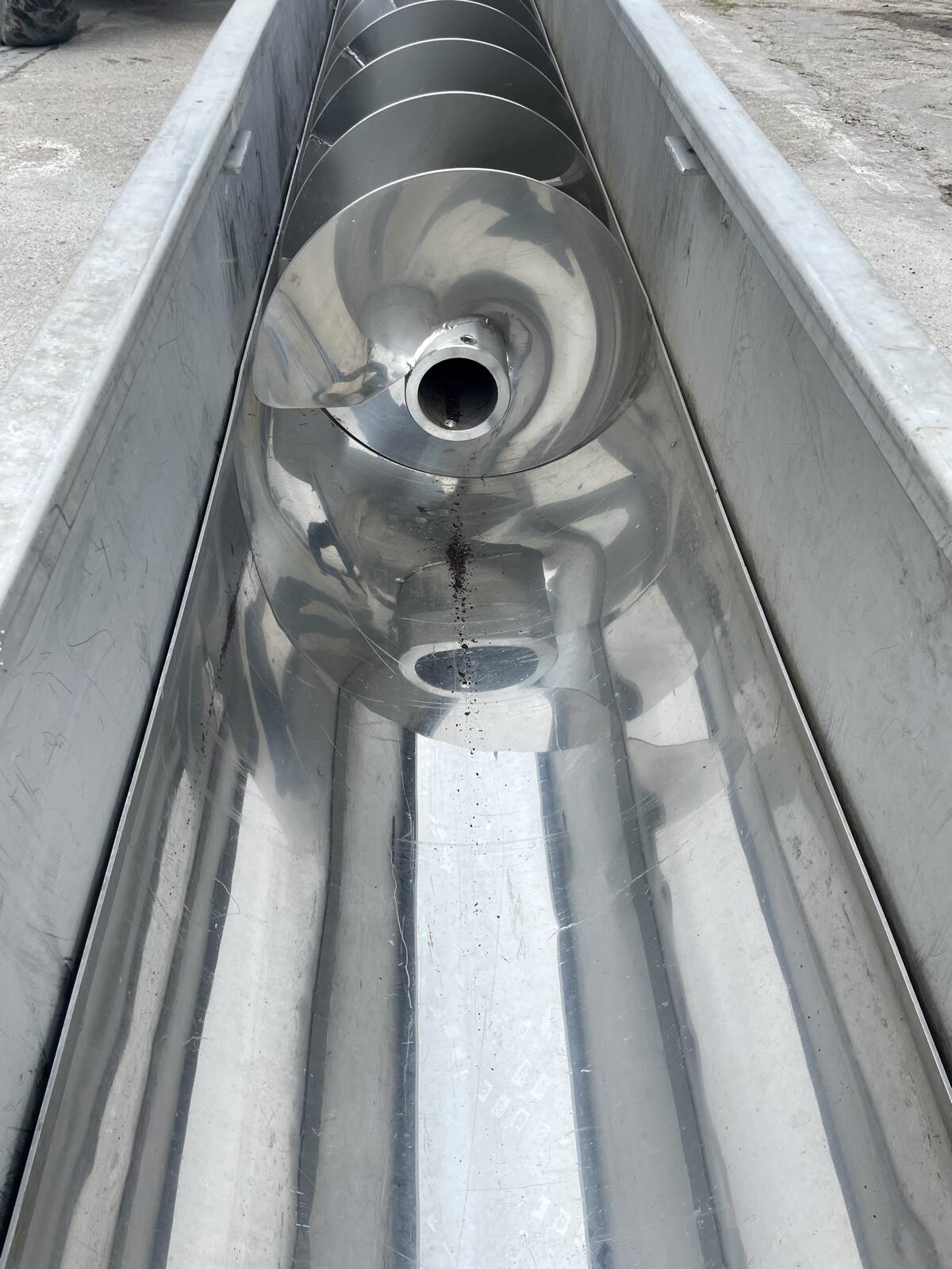 Trogschnecke mit 600 mm Durchmesser (Edelstahlausführung) 2