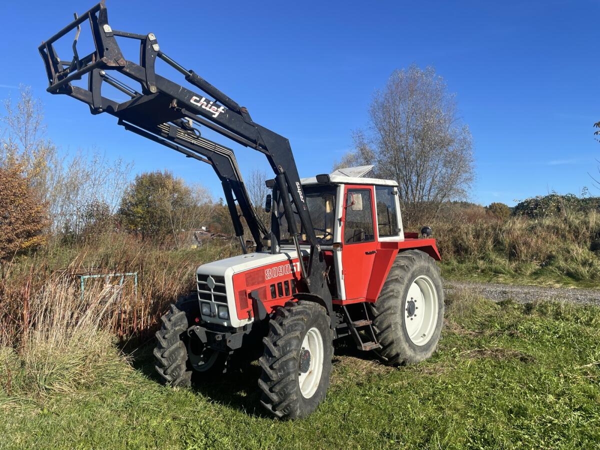 Steyr 8090 Frontlader 1